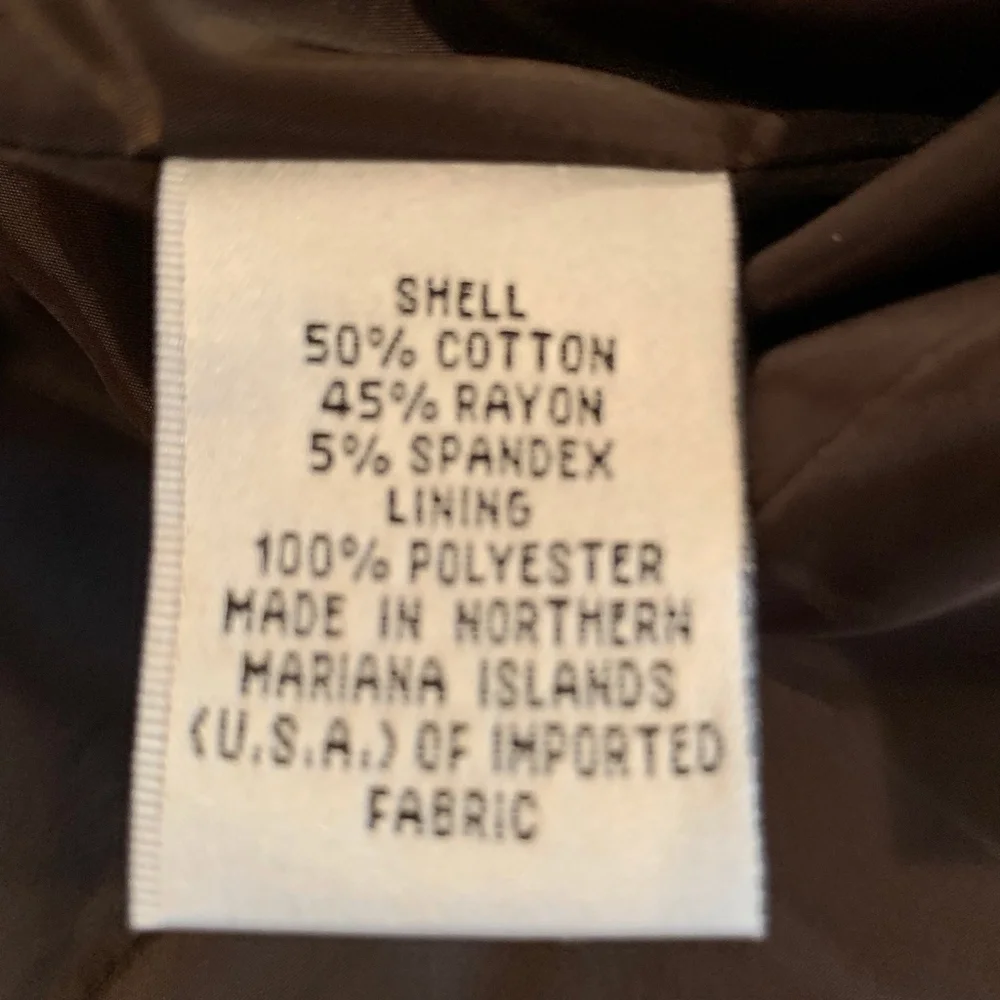 Talbots Petites Brown Safari Blazer Jacket Short Sleeve Career Chic NWT 10P